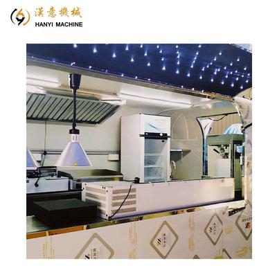 Air Steam Mobile Food Stand Trailer With  Kitchen Equipment